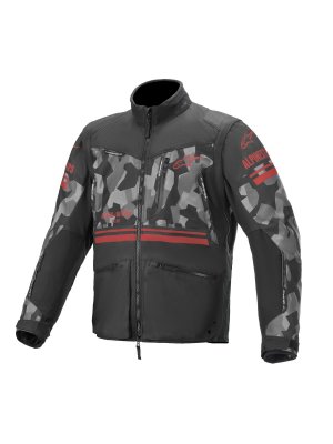 ЯКЕ APLINESTARS VENTURE R JACKET GREY CAMO RED FLUO